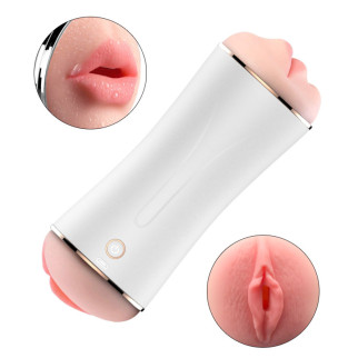 Мастурбатор Masturbation Cup USB 10 function + Interactive Function / Double Ends  18+ - Інтернет-магазин спільних покупок ToGether