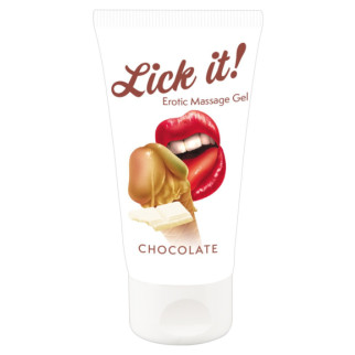 Лубрикант оральний Lick it! Chocolate 50 ml  18+ - Інтернет-магазин спільних покупок ToGether
