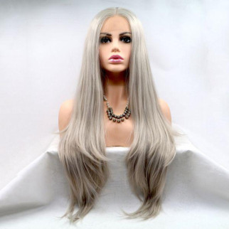 Перука ZADIRA платиновий блонд жіночий довгий прямий 18+ - Інтернет-магазин спільних покупок ToGether