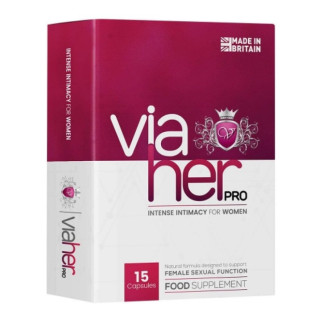Препарат для жіночого сексуального здоров'я ViaHer Pro, 15 шт 18+ - Інтернет-магазин спільних покупок ToGether