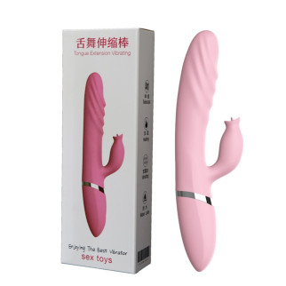 Вібратор Tongue Extension Vibrating, USB - Heating  18+ - Інтернет-магазин спільних покупок ToGether