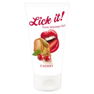 Лубрикант оральний Lick it! Cherry 50 ml  18+ - Інтернет-магазин спільних покупок ToGether