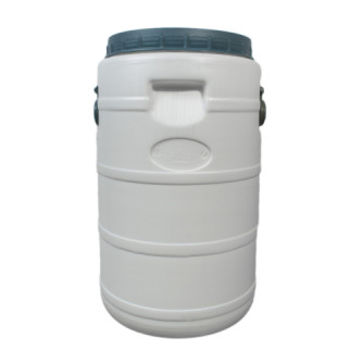 Біла бочка 40л широка горловина для води, молока і засолки - Інтернет-магазин спільних покупок ToGether