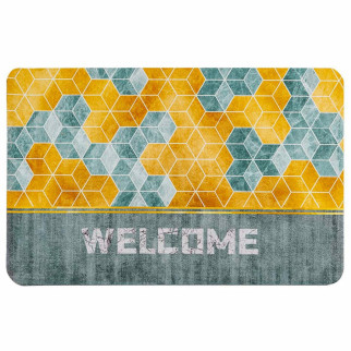 Вологопоглинаючий килимок куби "Welcome" 38*58CM*3MM (D) SW-00001561 - Інтернет-магазин спільних покупок ToGether
