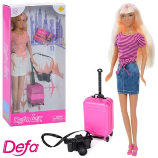 Лялька DEFA 8377 валіза, фотоапарат, 2 види, кор., 15-32-5 см. - Інтернет-магазин спільних покупок ToGether