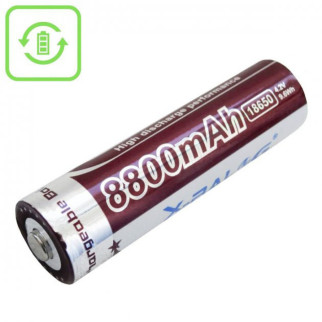 Літієвий акумулятор 18650 X-Balog 8800mAh 4.2V Li-ion літієва акумуляторна батарейка для ліхтариків - Інтернет-магазин спільних покупок ToGether