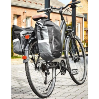 Велосипедна сумка, кофр, сумка поштальйон 2 в 1, 15 L Сrivit - Інтернет-магазин спільних покупок ToGether