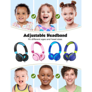 Дротові навушники, дротяні навушники для дітей, дитячі навушники Mpow - Інтернет-магазин спільних покупок ToGether