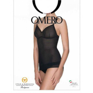 Білизна коригувальна Omero Tulle Shape Camiciola, Italy, розміри S, L, XL, колір чорний - Інтернет-магазин спільних покупок ToGether