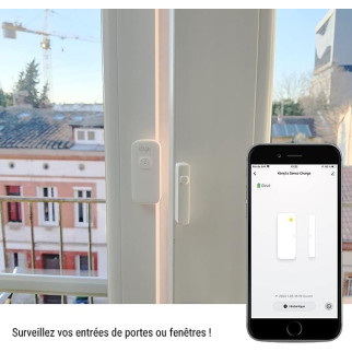 Датчик відчинення дверей Wifi, вікна, бездротовий Konlen KL-WD00 Iphone&Android App - Інтернет-магазин спільних покупок ToGether