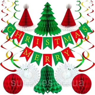 Багаторазові різдвяні прикраси — набір різдвяних прикрас з 16 штук - Інтернет-магазин спільних покупок ToGether