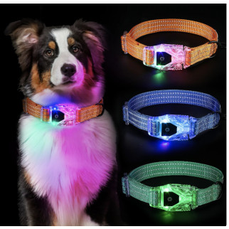 Нашийники для собак, перезаряджуваний нашийник зі світлодіодною підсвіткою 3-в-1, 100% водонепроникний нашийник для - Інтернет-магазин спільних покупок ToGether