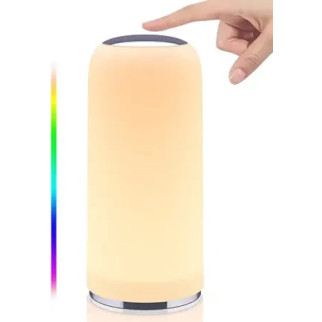 Світлодіодна сенсорна лампа EASEMO, приліжкові настільні лампи RGB з функцією таймера, теплий білий нічник - Інтернет-магазин спільних покупок ToGether