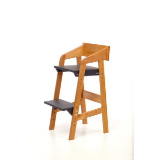 Дитячий високий зростаючий стілець для годування Chuck з натурального дерева - Інтернет-магазин спільних покупок ToGether