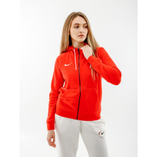 Жіноча Толстовка Nike FLC PARK20 FZ HOODIE Червоний XS (7dCW6955-657 XS) - Інтернет-магазин спільних покупок ToGether