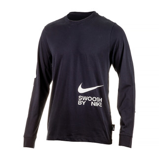 Чоловічий Лонгслів Nike TEE LS BIG SWOOSH Чорний 2XL (7dFJ1119-010 2XL) - Інтернет-магазин спільних покупок ToGether