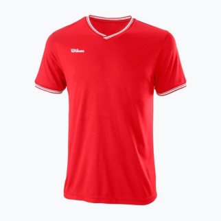 Чоловіча Футболка Wilson TEAM II HIGH V-NECK Team Червоний S (WRA794103 S) - Інтернет-магазин спільних покупок ToGether