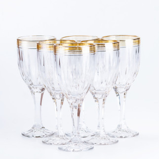 Келих для шампанського високий скляний набір 6 шт - Інтернет-магазин спільних покупок ToGether