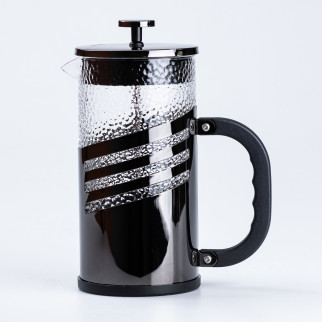 Заварник для чаю та кави скляний френч-прес 1 літр - Інтернет-магазин спільних покупок ToGether
