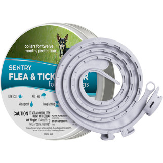 Нашийник від бліх та кліщів для собак Sentry Flea&Tick Collar, 36 см, 2 шт - Інтернет-магазин спільних покупок ToGether