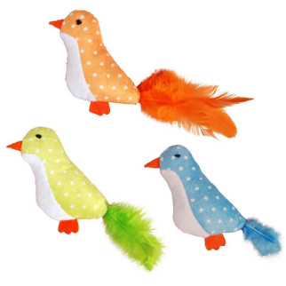Іграшка для котів Flamingo Bird Feather, 10 см - Інтернет-магазин спільних покупок ToGether