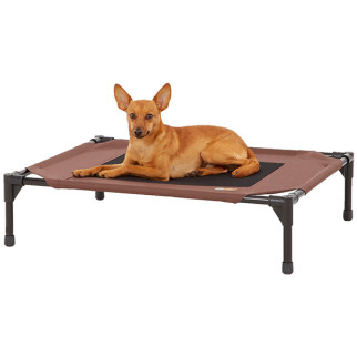 Лежак для собак K&H Original Pet Cot & Cover 81 см х 63 см x 18 см, коричневий - Інтернет-магазин спільних покупок ToGether