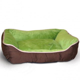 Лежак самозігрівальний для собак і котів K&H Self-Warming Lounge Sleeper 51 см х 40.5 см х 15 см, зелений - Інтернет-магазин спільних покупок ToGether