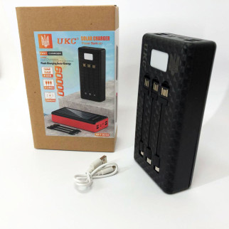 Портативна мобільна зарядка (Павербанк) POWER BANK SOLAR 60000MAH, переносний акумулятор для телефону - Інтернет-магазин спільних покупок ToGether