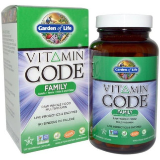 Вітамінно-мінеральний комплекс Garden of Life Vitamin Code, Family 120 Veg Caps GOL-11370 - Інтернет-магазин спільних покупок ToGether