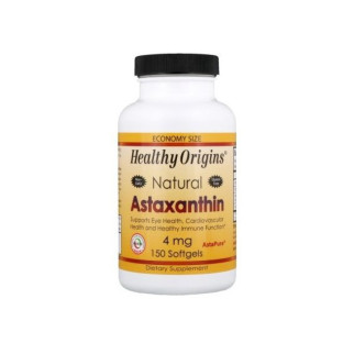 Астаксантін Healthy Origins Astaxanthin Natural 4 mg 150 Caps - Інтернет-магазин спільних покупок ToGether