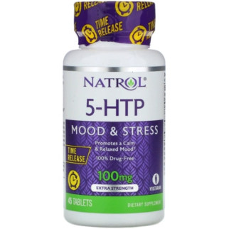 Тріптофан Natrol 5-HTP 100 mg 45 Tabs NTL-05228 - Інтернет-магазин спільних покупок ToGether
