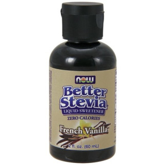 Замінник цукру NOW Foods Better Stevia, Zero-Calorie Liquid Sweetener, 2 fl oz 60 ml French Vanilla - Інтернет-магазин спільних покупок ToGether