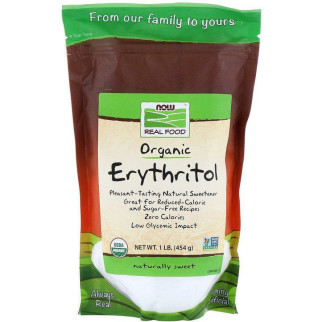 Замінник цукру NOW Foods Erythritol 454 g /114 servings/ NF6921 - Інтернет-магазин спільних покупок ToGether