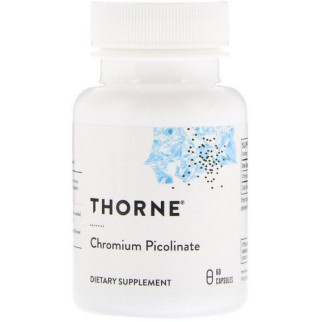 Мікроелемент Хром Thorne Research Chromium Picolinate 60 Caps - Інтернет-магазин спільних покупок ToGether