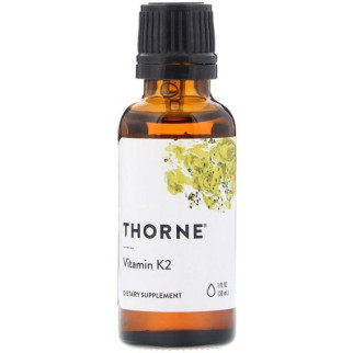 Вітамін K Thorne Research Vitamin K2, 1 fl oz 30 ml - Інтернет-магазин спільних покупок ToGether
