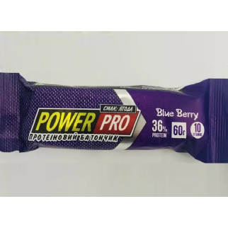 Протеїновий батончик Power Pro Протеїновий батончик 36% 60 g Черника - Інтернет-магазин спільних покупок ToGether