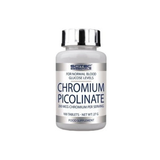 Мікроелемент Хром для спорту Scitec Nutrition Chromium Picolinate 100 Tabs - Інтернет-магазин спільних покупок ToGether
