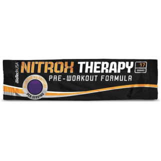 Комплекс до тренування BioTechUSA Nitrox Therapy 17 g /1 servings/ Blue Grape - Інтернет-магазин спільних покупок ToGether