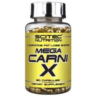 Жироспалювач для спорту Scitec Nutrition Mega Carni-X 60 Caps - Інтернет-магазин спільних покупок ToGether