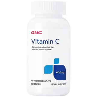 Вітамін C для спорту GNC Vitamin C 1000 mg 100 Veg Caplets - Інтернет-магазин спільних покупок ToGether