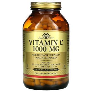 Вітамін C Solgar Vitamin C 1000 mg 250 Veg Caps - Інтернет-магазин спільних покупок ToGether