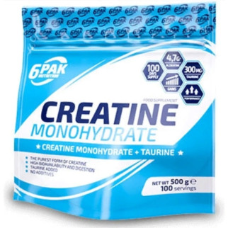 Креатин моногідрат 6PAK Nutrition Creatine Monohydrate 500 g /100 servings/ Lemon - Інтернет-магазин спільних покупок ToGether