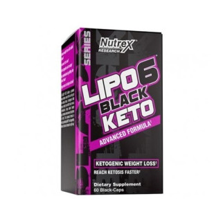 Комплексний жироспалювач Nutrex Lipo-6 Black Keto 60 Caps - Інтернет-магазин спільних покупок ToGether