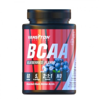 Амінокислота BCAA для спорту Vansiton BCAA 300 g /60 servings/ Blueberries - Інтернет-магазин спільних покупок ToGether