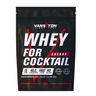 Протеїн Vansiton Whey For Coctail 900 g /15 servings/ Cherry - Інтернет-магазин спільних покупок ToGether