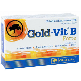 Вітамін B для спорту Olimp Nutrition Gold-Vit B Forte 60 Tabs - Інтернет-магазин спільних покупок ToGether