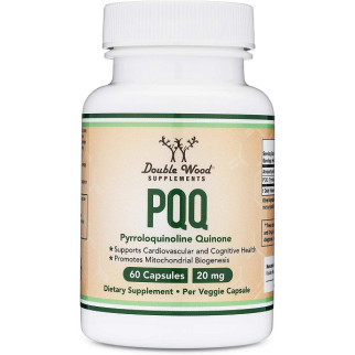 Антиоксидант PQQ Double Wood PQQ 20 mg (Pyrroloquinoline Quinone) 60 Caps - Інтернет-магазин спільних покупок ToGether