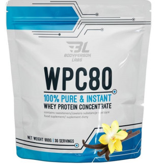 Протеїн Bodyperson Labs WPC80 900 g /30 servings/ Vanilla - Інтернет-магазин спільних покупок ToGether