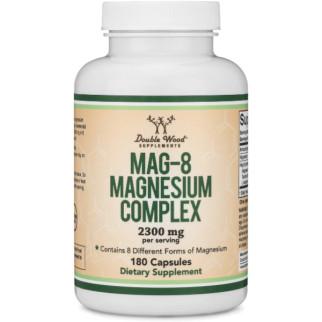 Мікроелемент Магній Double Wood MAG-8 Magnesium Complex Supplement 2300 mg (3 caps per serving) 180 Caps - Інтернет-магазин спільних покупок ToGether