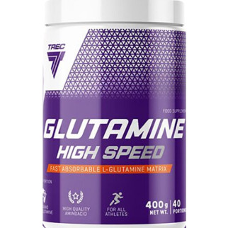 Глютамін для спорту Trec Nutrition Glutamine High Speed 400 g /20 servings/ Orange Grapefruit - Інтернет-магазин спільних покупок ToGether